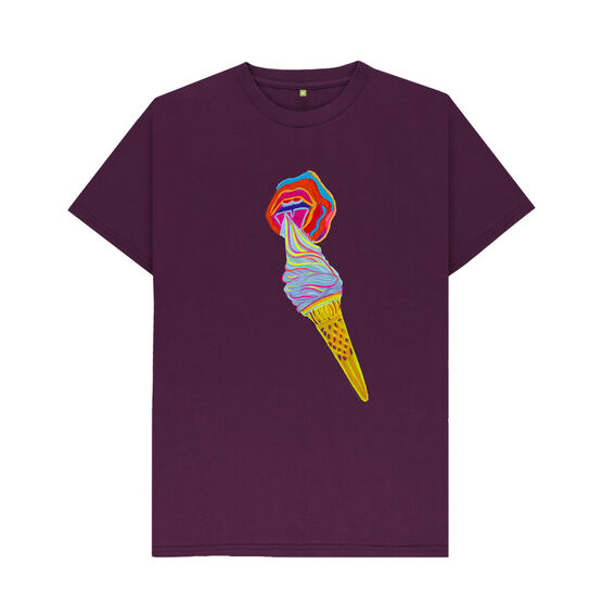 Chila Kumari Singh Burman: Ice Cream women's fit t-shirt